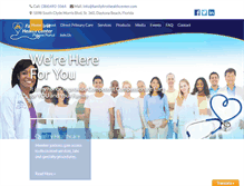 Tablet Screenshot of familyfirsthealthcenter.com